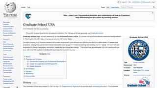 Graduate School USA - Wikipedia