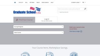 Graduate School USA Online Bookstore