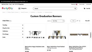 Custom Graduation Banners & Signs | Party City