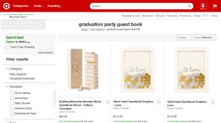 Graduation Party Guest Book : Target