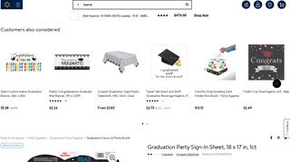 Graduation Party Sign-In Sheet, 18 x 17 in, 1ct - Walmart.com