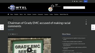 Chairman of Grady EMC accused of making racial comments | News ...