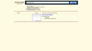 gradynet.gmh.edu: Citrix Access Gateway - Webpage archive