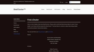 Find a Dealer – Shell Sorter™