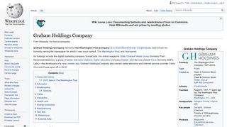 Graham Holdings Company - Wikipedia