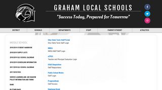 Staff Links - Graham Local Schools