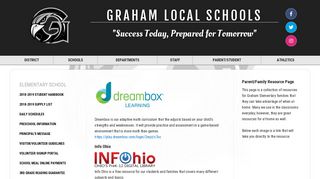 Parent and Student Educational Resources - Graham Local Schools
