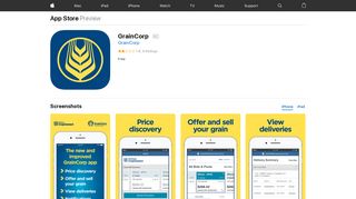 GrainCorp on the App Store - iTunes - Apple