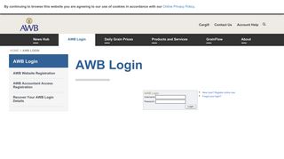 AWB Login | AWB