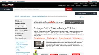 Online SafetyManager® - Complete - Grainger Industrial Supply