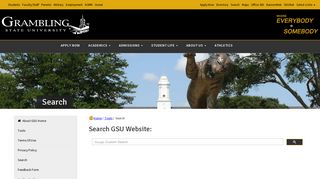 Grambling State University - Search
