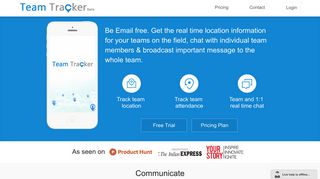 Team Tracker App | Track team location & check-ins & check-outs ...