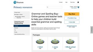 Grammar and Spelling Bug - Online games and teacher tools to help ...