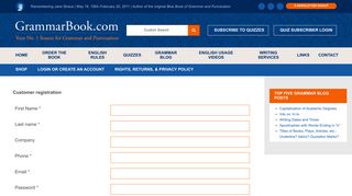 Login or Create an Account - The Blue Book of Grammar and ...
