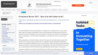 Grammarly Review 2016 – Does it do all it claims to do? – Grammarist