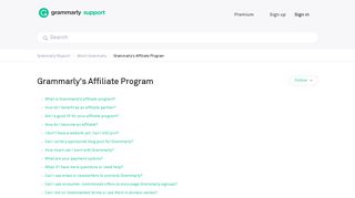 Grammarly's Affiliate Program – Grammarly Support