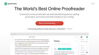 Online Proofreader | Grammarly