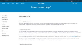 FAQ | Grana