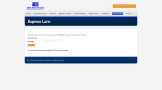 Express Lane Granada Insurance Company