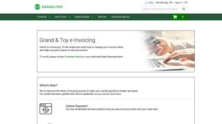e-Invoicing - Grand & Toy - Office Supplies, Furniture, Technology ...