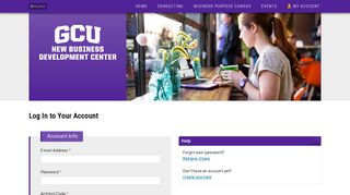 Log In to Your Account - GCU - Grand Canyon University