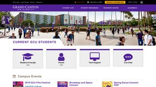 Grand Canyon University: Current Students