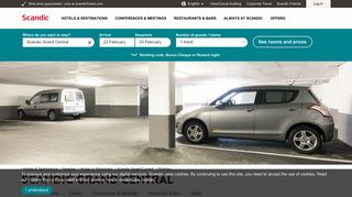 Parking at Grand Central by Scandic | Hotel Stockholm