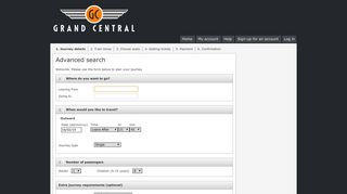 GrandCentral: Train tickets, travel information, train times and train ...