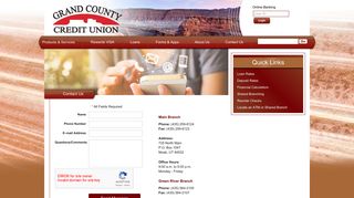 Contact Us - Grand County Credit Union