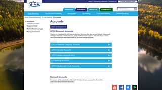 Grand Forks Credit Union - Accounts