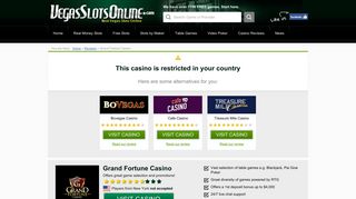Grand Fortune Casino Review – Online Casino Review