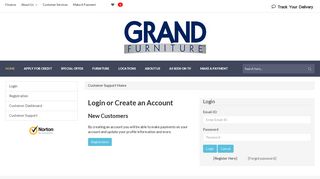 Make a Payment | Grand Furniture Stores Located in Virginia