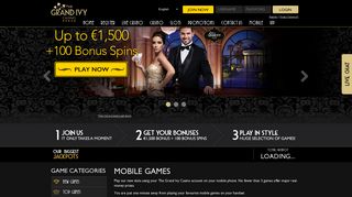 The Grand Ivy Casino | Mobile Games