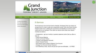 E-Services - Grand Junction FCU