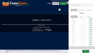Grand X | CasinoCasino.com