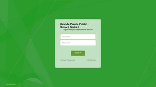 Sign In - Grande Prairie Public School District