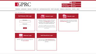 GPRC Website Logins | Grande Prairie Regional College (GPRC)