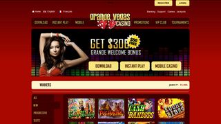 Grande Vegas Casino | Welcome To Grande Vegas Online Casino