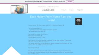 EXPRESS CASH-Click View Earn : Get Paid To Click - Wix.com