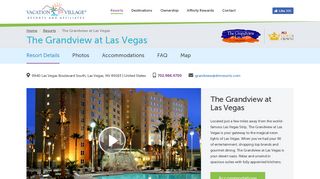 The Grandview at Las Vegas | Resorts in Las Vegas NV