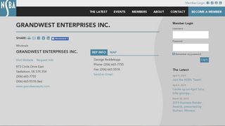 Grandwest Enterprises Inc. | Wholesale - GZ Member Profile | NSBA