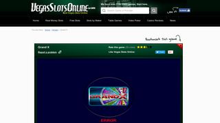Grand X Slot Machine - Play Online for Free or Real Money