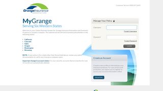 Sign In - Grange Insurance Association