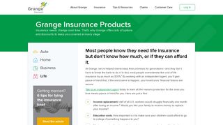 Life Insurance Policy | Grange Insurance