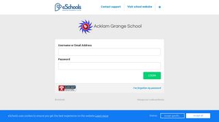 Login | Acklam Grange School
