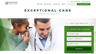 Granger Medical Clinic - Exceptional Care. One Patient at a Time.