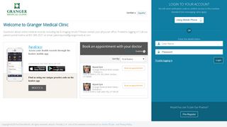 Granger Medical Clinic Portal - Eclinicalweb.com