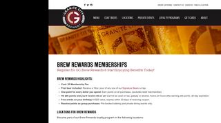 Brew Rewards | Granite City Brewery Loyalty Program | Join Today