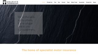 Granite Underwriting | Specialist Insurers