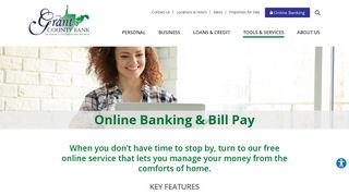 Online Banking & Bill Pay | The Grant County Bank | Petersburg, WV ...